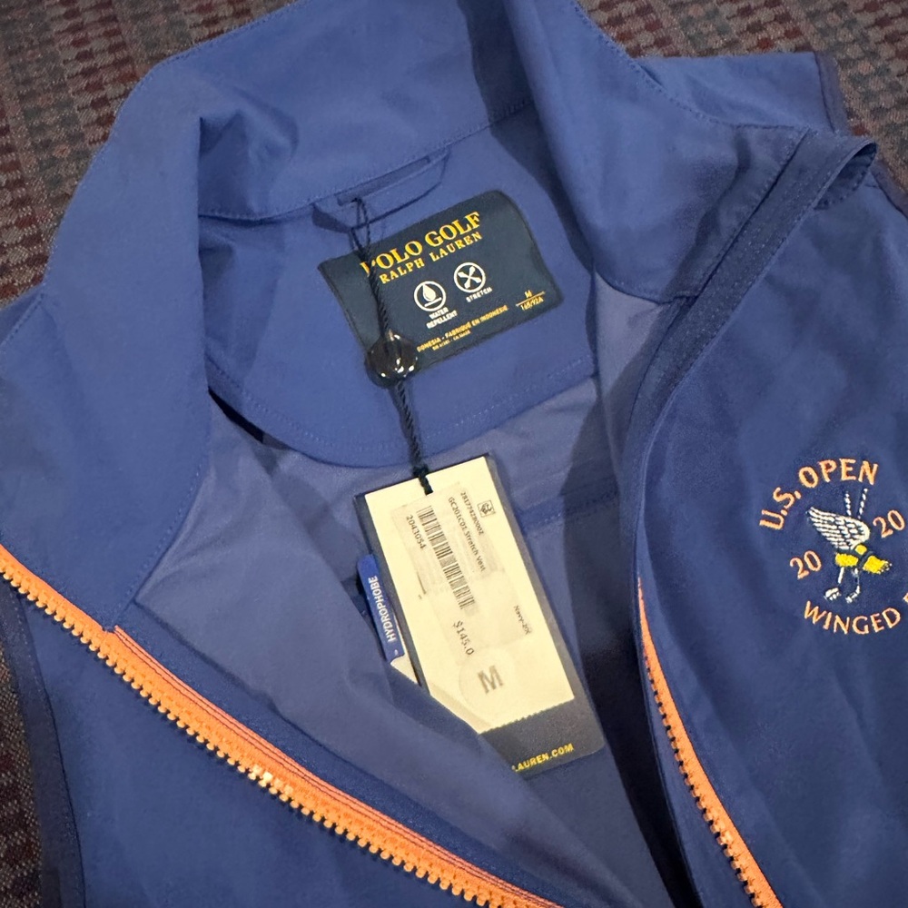 Polo Golf Ralph Lauren Women Vest Water Repellent Full Zip